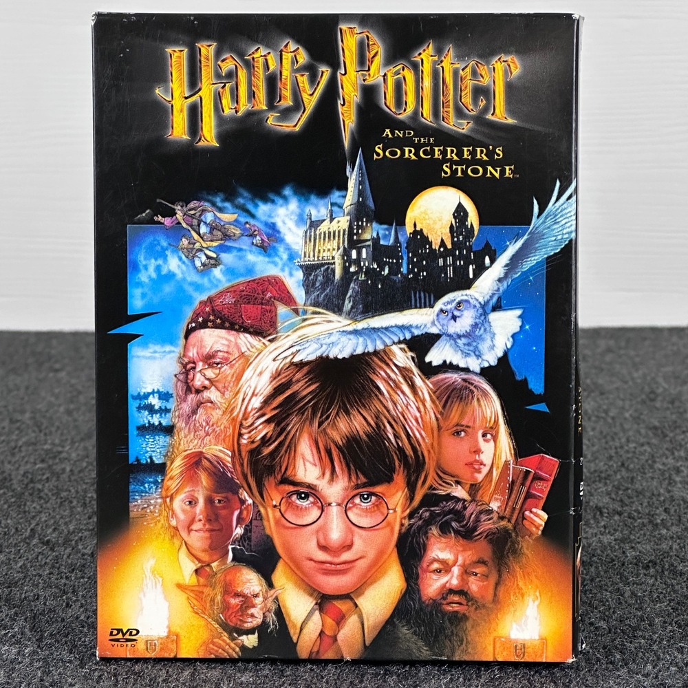 Harry Potter and the Sorcerer's Stone DVD 2-Disc Special Edition 2002 Widescreen